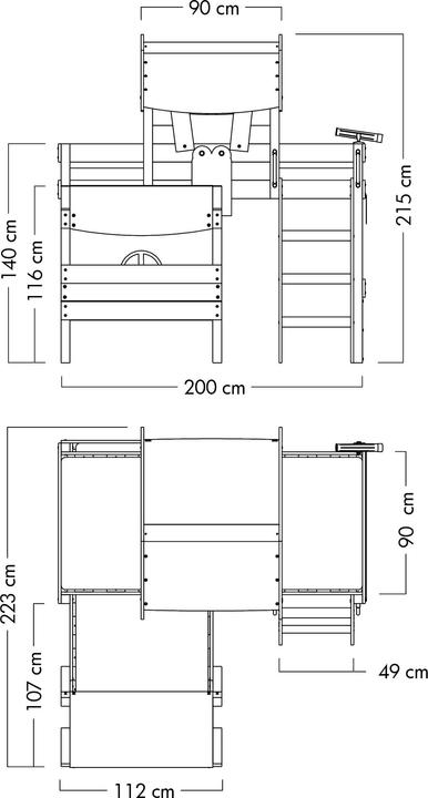 Immagine prodotto Wickey Hutty il pazzo (90 x 200 cm)