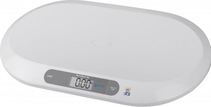 Actual product image Hi-Tec Weighing scale Digital for children HI-TECH MEDICAL ORO BABY SCALE (baltos spalvos) (20 kg)