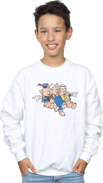 Actual product image Disney Boys Three Little Pigs Jump Sweatshirt (140, 146)