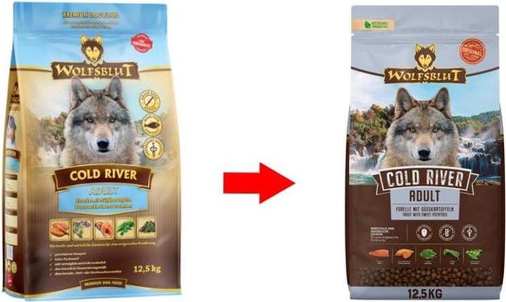 Produktbild Wolfsblut Cold River (Adult, 1 Stk., 12500 g)