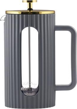 Actual product image Vialli Design Livio French Press grau/gold 1l (1 l)
