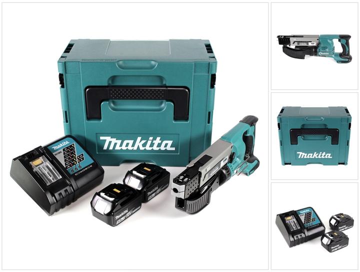 Immagine prodotto Makita Cacciavite a batteria 18V DFR550RTJ 2x 5.0Ah (Batteria ricaricabile)