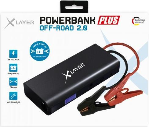 Actual product image Xlayer Powerbank OffRoadMini (16000 mAh, 213120000 W, 59.20 Wh)