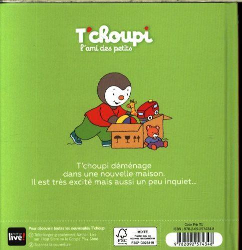 Image du produit T'choupi déménagement (Français, Courtin Thierry, 2017)