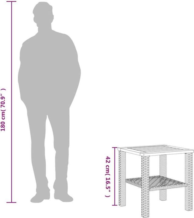 Immagine prodotto VidaXL Tavolo da giardino (40 cm)