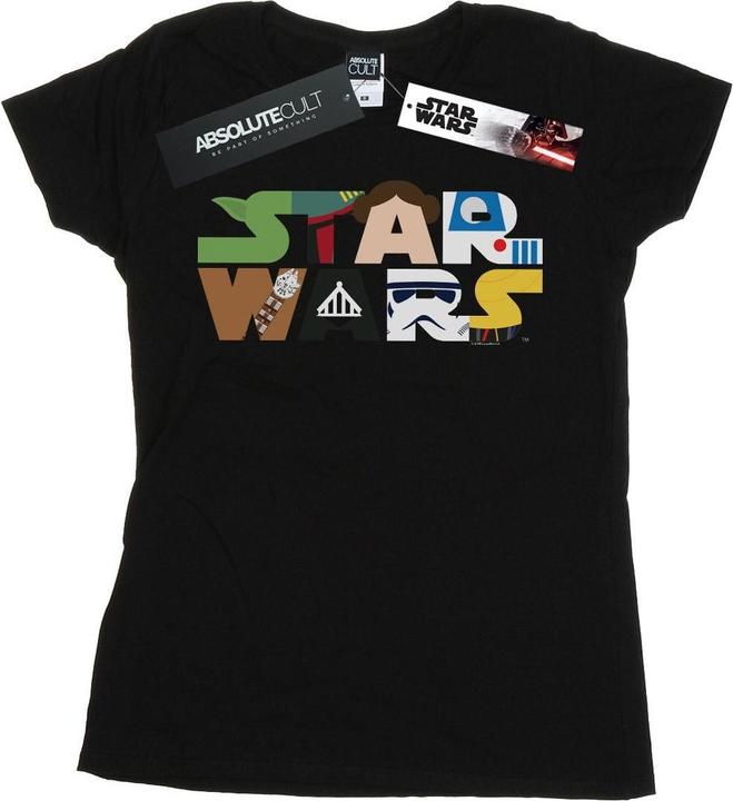 Star Wars Character Logo TShirt (XL)