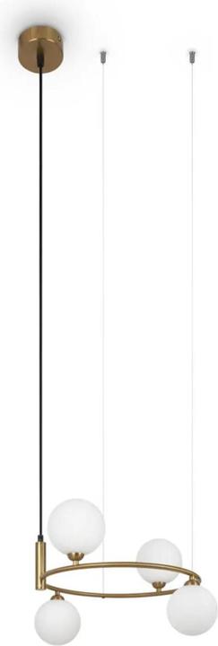 Immagine prodotto Maytoni Luce a sospensione ad anello, luce a sospensione 4x G9 in ottone (G9)