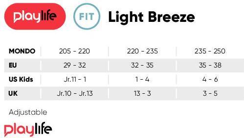 Actual product image Powerslide PLAYLIFE KIDS SKATES Light Breeze 29-32 (29, 30, 31, 32)