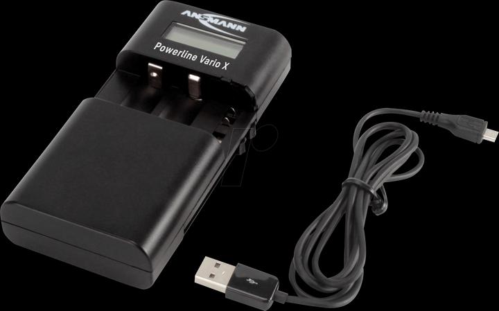 Image du produit Ansmann Powerline Vario X (1 pcs, AA, AAA, Chargeurs sans batterie)