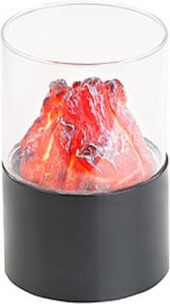 Image du produit Bekos Mini feu décoratif avec lumière vacillante (10 x 15 cm)