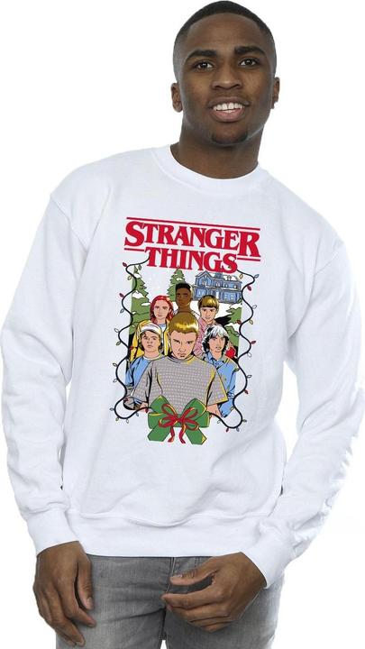 Produktbild Netflix Stranger Things Christmas Poster Sweatshirt (XL)