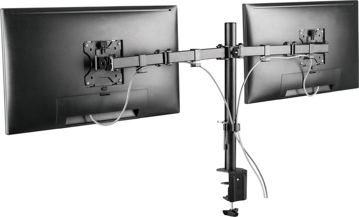 Image du produit Manhattan Bras de moniteur de table pour deux écrans 33 813 (Tables, 32")