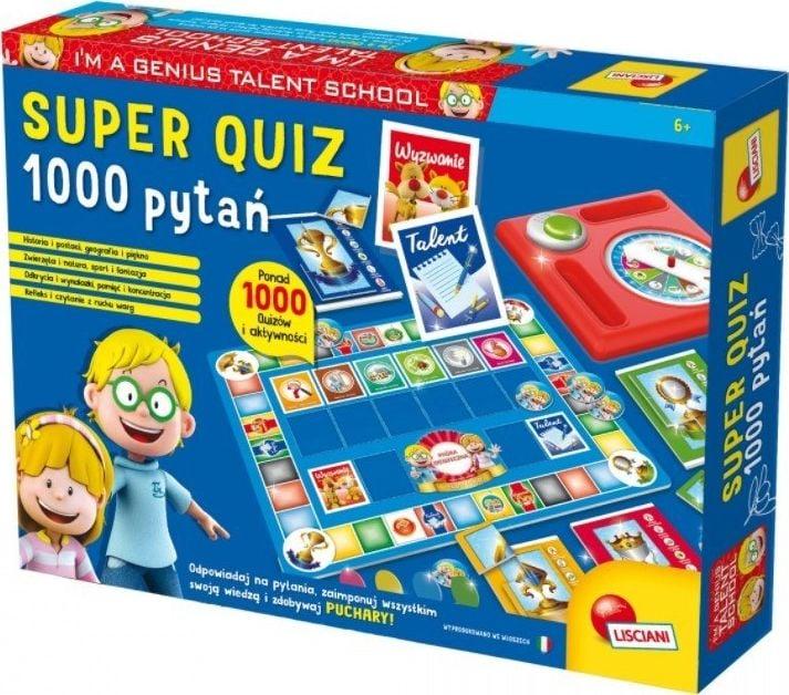 Lisciani Sono un genio Super Quiz 1000 pytań 56477 (Polacco)