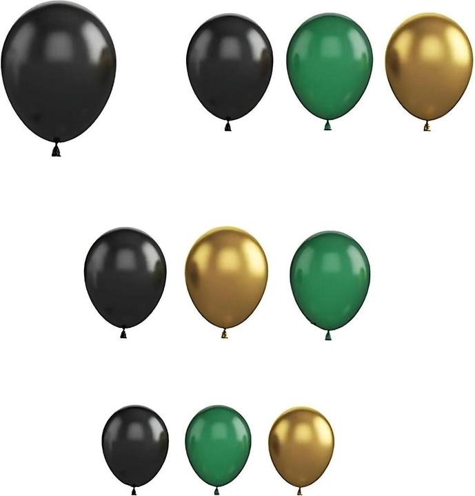 Immagine prodotto Hermex Set di 136 palloncini Ghirlanda di palloncini Palloncini per feste Arco di palloncini Palloncini