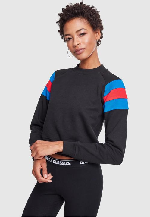 Produktbild Urban Classics Ladies Sleeve Stripe Crew (L)