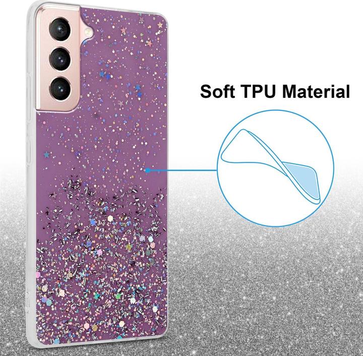 Immagine prodotto Cadorabo Copertura in TPU scintillante (Samsung Galaxy S21 5G)