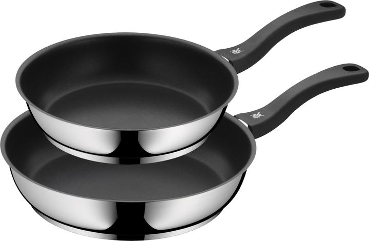 WMF Ensemble de manches (28 cm, Ensemble de casseroles et de poêles de cuisson, Acier inoxydable)