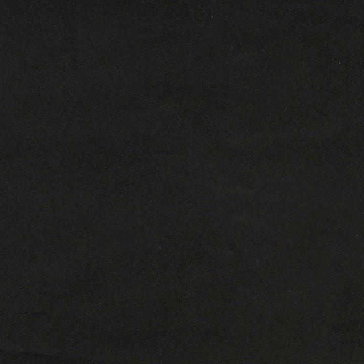 Produktbild VidaXL Ottoman-Bett ohne Matratze Schwarz 90x190 cm Samt (90 x 190 cm)