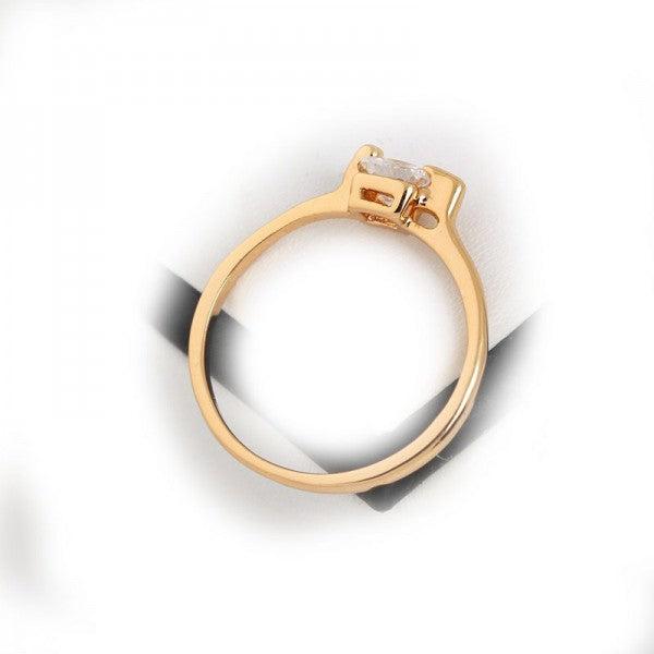 Immagine prodotto Hermex Anello in oro RGP con zircone - oro taglia 53 (53)