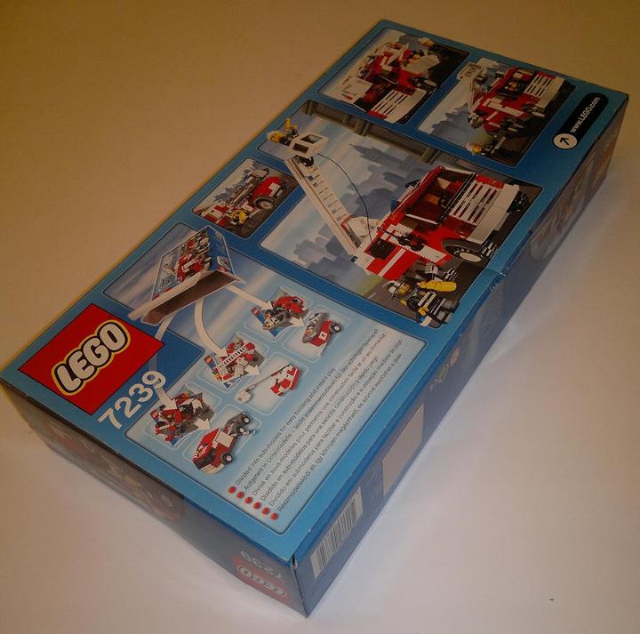 Produktbild LEGO Feuerwehrlöschzug (7239, LEGO City)