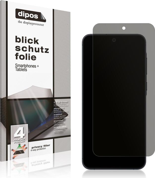 Actual product image Dipos Screen Protector 4-Way Privacy (1 Piece, Samsung Galaxy A55)