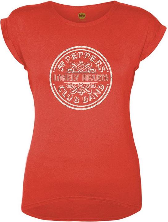 Actual product image Womens/Ladies Sgt Pepper Drum T-Shirt (M)