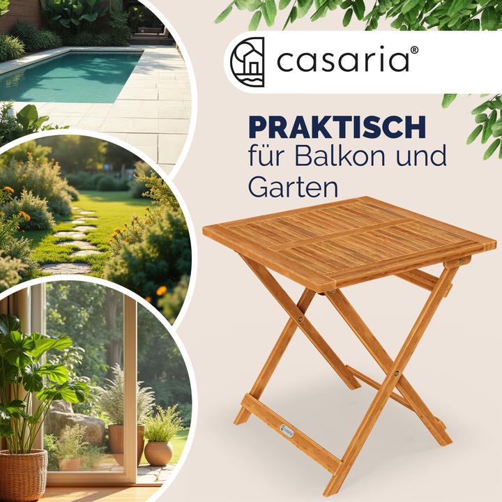 Produktbild Casaria Gartentisch (70 cm)