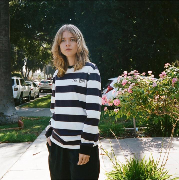 Actual product image Welcome Thicc Stripe Long Sleeve Knit (L)