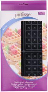 Actual product image Patisse Waffle mould 4 Tray 29 X 17 Cm