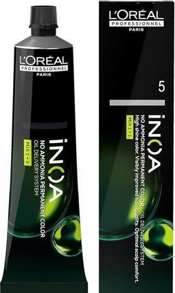 Produktbild L'Oréal Professionnel L’Oréal Professionnel Paris Inoa INOA Haarfarbe 5,5 Hellbraun Mahagoni High Resist / 60 ml (5,5 Hellbraun Mahagoni)