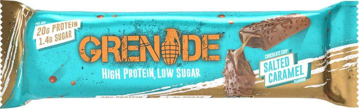 Image du produit Grenade Barre protéinée Carb Killa Chocolate Chip Salted Caramel (12x60g) (Caramel, Chocolat, Nougat, 12 pcs, 810 g)