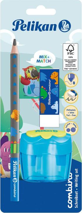 Immagine prodotto Pelikan Set di matite per imparare a scrivere Combino BS,Rad.,Ansp.,blu (B, 1 x)