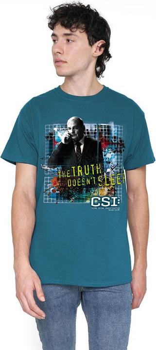 Actual product image Csi: NY Mens Truth Doesn't Sleep T-Shirt (L)