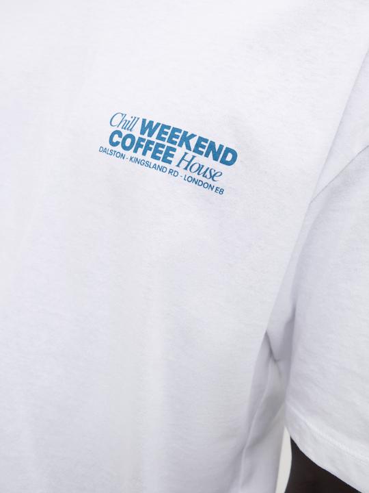 Produktbild Jack & Jones Rückenprint Rundhalsausschnitt T-shirt T-shirt (M)