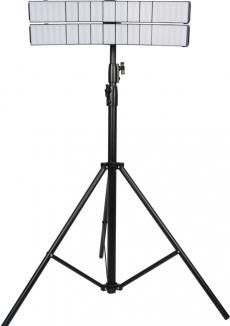 Immagine prodotto Sirui Dragon B25R-D Set di 2 pannelli LED RGB piegabili da 25W per foto e video (Batteria dell'unità flash)