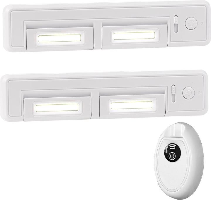 Actual product image Lunartec Set of 2 cabinet under cabinet lights (80 lm)