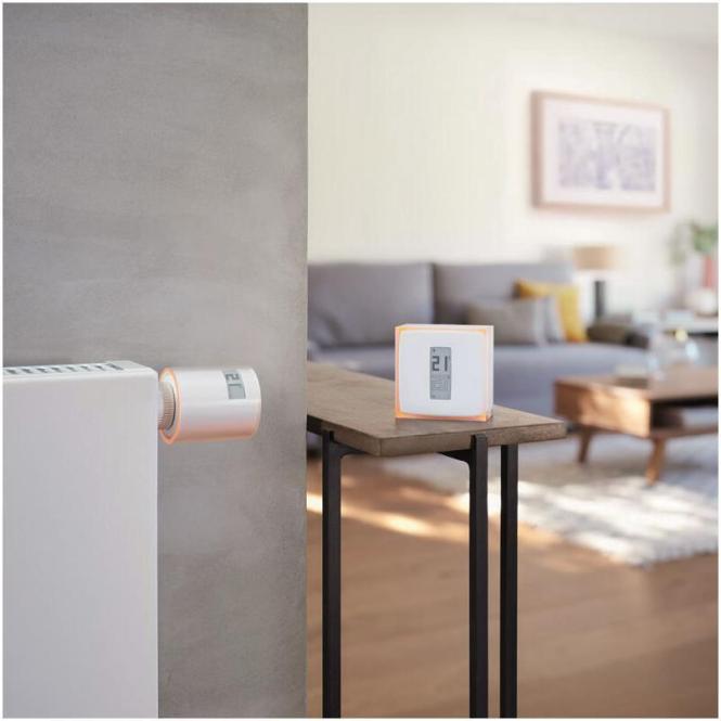 Actual product image Legrand Smart Radiator Thermostat Starter Pack Netatmo NVP-Pro