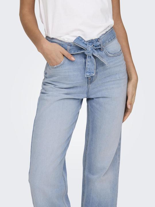 Produktbild Only ONLMADDIE Hohe Taille Weiter Beinschnitt Jeans Straight-Fit jeans (25)