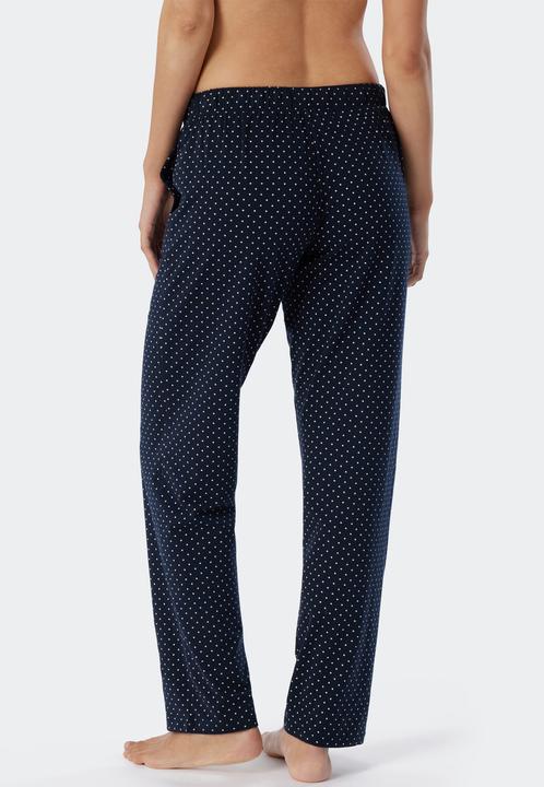 Actual product image Schiesser Mix & Relax Organic Cotton Pyjama Trousers Long (48)