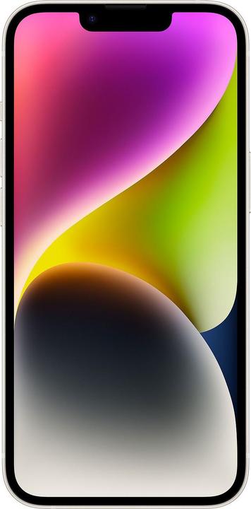 Actual product image Re!commerce iPhone 14 (128 GB, Starlight, White, 6.10", 12 Mpx, A / Like new)