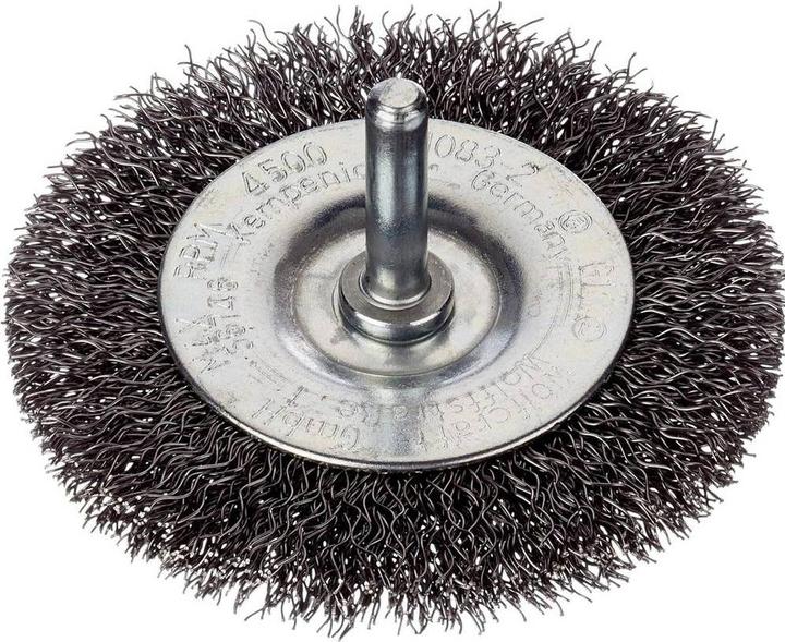 Produktbild wolfcraft wolfcraft 1 Stahldraht-Bürsten-Set 4-tlg., S=6mm