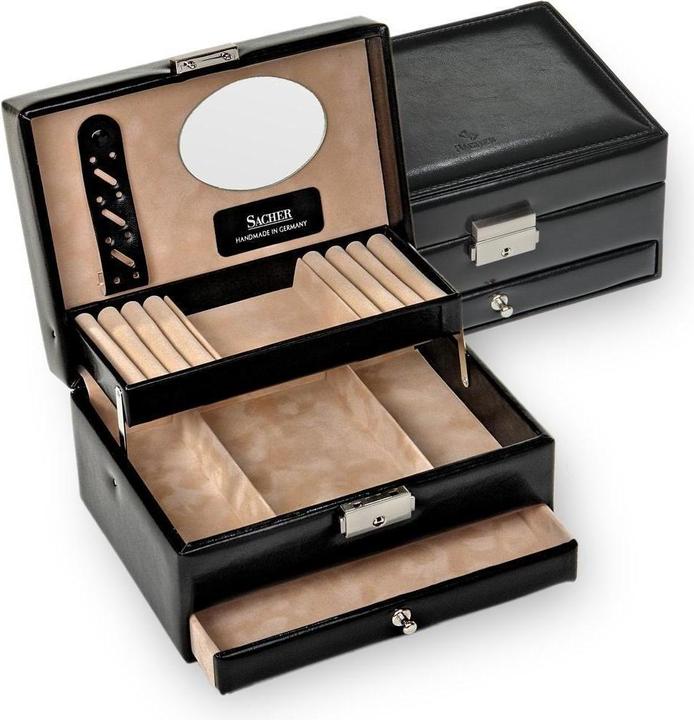 Produktbild Sacher 15.000.290443 - Schmuckkästchen Carola new classic schwarz