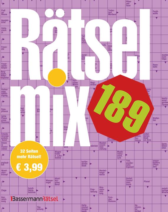 Image du produit Rätselmix 189 (5 Exemplare à 3,99 €) (Allemand, Eberhard Krüger, 2024)