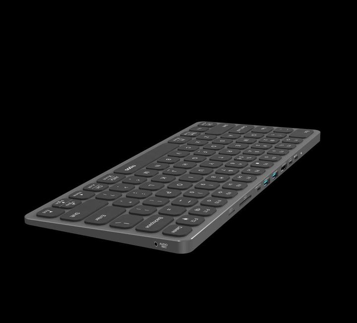 Productafbeelding Rapoo Toetsenbord Met USB-C Adapter Nl (NL, Bedraad)