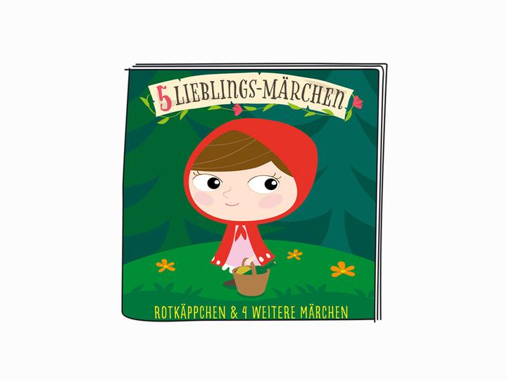 Produktbild Tonies 5 Lieblings-Märchen - Rotkäppchen und weitere Märchen (Deutsch)