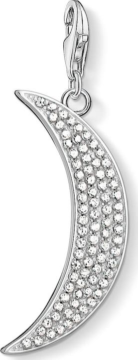 Immagine prodotto Thomas Sabo Ciondolo Charm Luna PAVÉ (Argento)