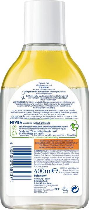 Immagine prodotto NIVEA Skin Glow (Acqua micellare, 400 ml)