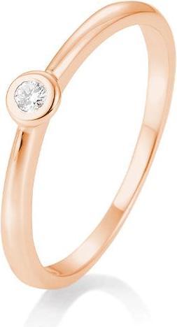 Produktbild Breuning Ring Zarge 0,05-0,30 ct. (53, 585/14 K Gold)