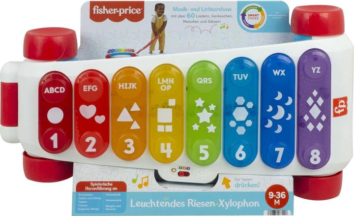 Image du produit Fisher-Price FP Xylophone géant lumineux (Allemand)
