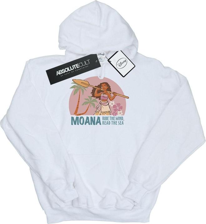 Actual product image Disney Girls Moana Read The Sea Hoodie (152, 158)